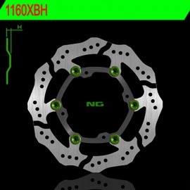 DISQUE AV. Ø270 NG RMZ250 07-16/RMZ450 05-16