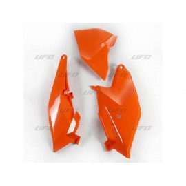PLAQUES LATERALES UFO ORANGE KTM SX 85 18-19