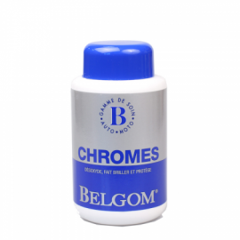 BELGOM CHROME 250ML Nettoie brille protege﻿