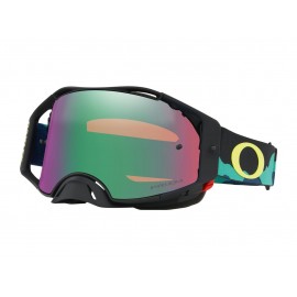 MASQUE MX OAKLEY AIRBRAKE 2021 ELI TOMAC SIGNATURE CAMO ARMY BLUES PRIZM JADE IRIDIUM