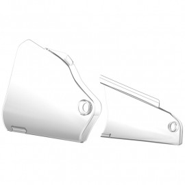 PROTECTIONS DE PLAQUES LATERALES TRANSPARENTES POLISPORT HUSQVARNA FC/TC/FX/TX 19-20 ET TE/FE 20-