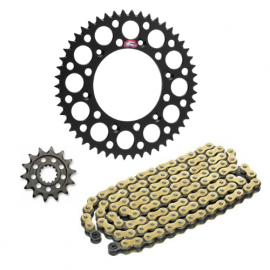 KIT CHAINE RENTHAL/EK HONDA CR 500 88 à 01