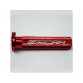 BARILLET DE GAZ ALU SCAR ROUGE + ROULEMENT
