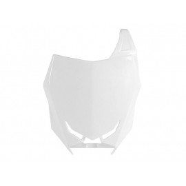 PLAQUE FRONTALE BLANCHE RACETECH RM-Z250 19-21 RM-Z450 18-20