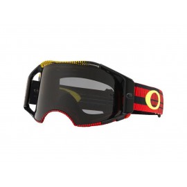 MASQUE OAKLEY AIRBRAKE FREQUENCY RED YELLOW