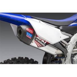 LIGNE COMPLETE YOSHIMURA RS12 Signature INOX/ALU/CARBONE Yamaha YZ250F 19-23