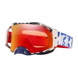MASQUE MX OAKLEY AIRBRAKE 2021 TROY LEE DESIGN PATRIOT RWB ECRAN PRIZM TORCH IRIDIUM