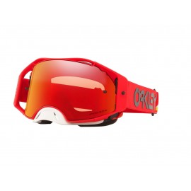 MASQUE MX OAKLEY AIRBRAKE 2021 HERITAGE STRIP ROUGE ECRAN PRIZM TORCH IRIDIUM