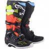 BOTTES MX ALPINESTARS TECH7 NOIR ROUGE JAUNE
