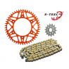 KIT CHAINE S-TEEL / REGINA KTM SX / SXF / EXC / EXCF 125 et + 00-23