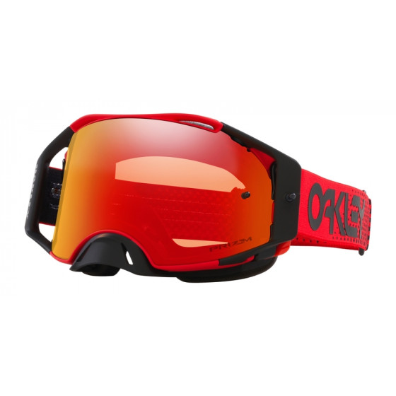 Masque OAKLEY Airbrake MX - B1B rouge écran Prizm MX Torch