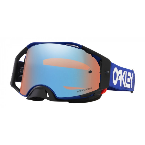Masque OAKLEY Airbrake MX - B1B bleu écran Prizm MX Sapphire