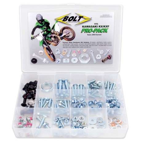 PACK VISSERIE BOLT POUR KAWASAKI KX-KXF