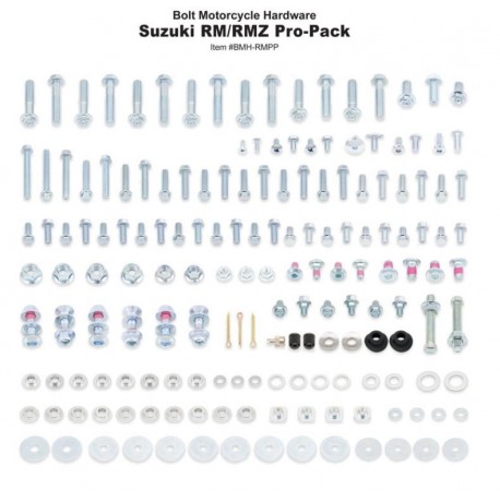 PACK VISSERIE BOLT POUR SUZUKI RM ET RMZ