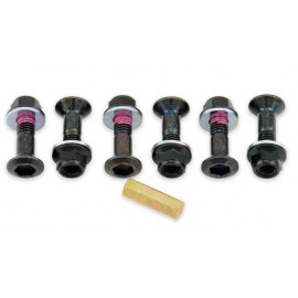 KIT BOULONS DE COURONNE BOLT NOIR