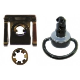 KIT VIS DZUS PROBOLT ALU NOIR