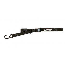 SANGLES BIHR BICOLORE NOIR-NOIR/2 BOUCLES DUP'MX