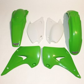 KIT PLASTIQUES UFO KX125/250 05-08 DUP'MX