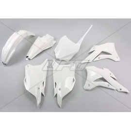 KIT PLASTIQUES UFO KX85 '14 BLANC DUP'MX