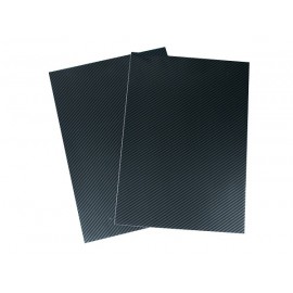 PLANCHE ADHESIVE LOOK CARBONE