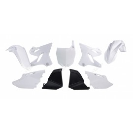 KIT PLASTIQUES RACETECH YZ125/250 02-14 / REPLICA 15 BLANC DUP'MX