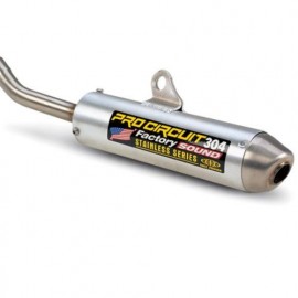 SILENCIEUX 2T 304 PRO CIRCUIT SX85/TC85 ALU BROSSE DUP'MX