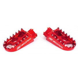 REPOSE PIEDS SCAR EVO ROUGE SUZUKI RM85 '02-09 DUP'MX