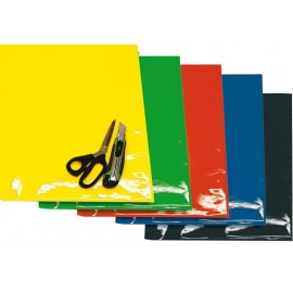PLANCHE ADHESIVE JAUNE DIM : 47X33CM / JEU DE 3 DUP'MX