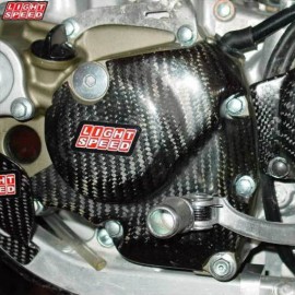 PROTECTION DE CARTER ALLUMAGE CARBONE HONDA CRF 250 10-17