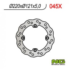 DISQUE DE FREIN PETALE ARRIERE FIXE CR 125/250/500