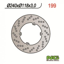 DISQUE DE FREIN AVANT FIXE CR 125/500 90-91