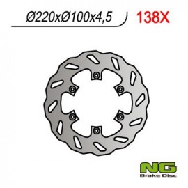 DISQUE DE FREIN ARRIERE PETALE FIXE NG KX125, 250, 500