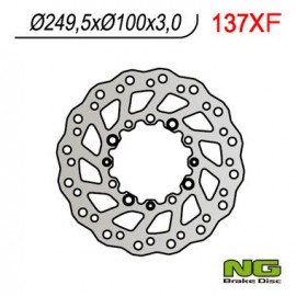 DISQUE PETALE AVANT FIXE NG KX125, 250, 500