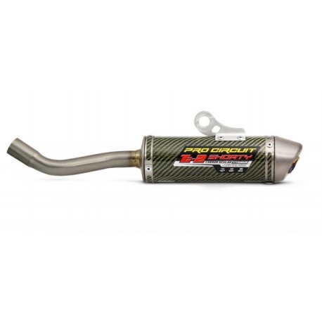 SILENCIEUX PRO CIRCUIT TI-2 SHORTY CARBONE/TITANE YZ 125 02-18