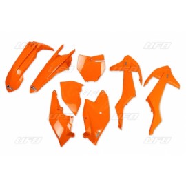 KIT PLASTIQUES UFO KTM SX/SXF 16-18 ORANGE