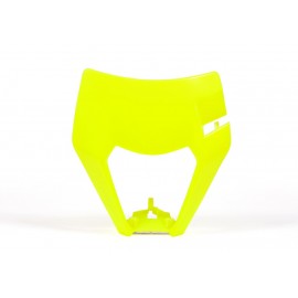 PLAQUE PHARE RACETECH KTM EXC/EXCF 17-18 JAUNE FLUO