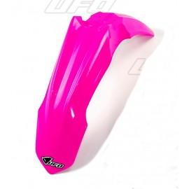 GARDE BOUE AVANT ROSE FLUO UFO HONDA CRF250R 14-17 CRF450R 13-16