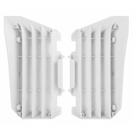 GRILLES RADIATEURS POLISPORT BLANC YAMAHA YZF 250 14-18 & YZF 450 14-17