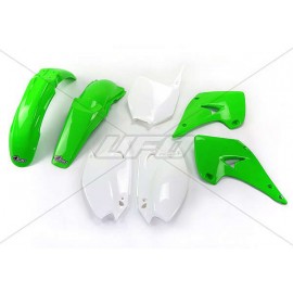 KIT PLASTIQUES UFO KX125/250 03-04 DUP'MX