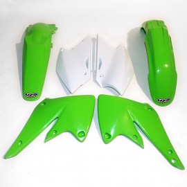 KIT PLASTIQUES UFO KX250F 04 DUP'MX