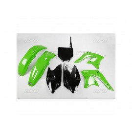 KIT PLASTIQUES UFO KX250F 08 DUP'MX photo non contractuelle