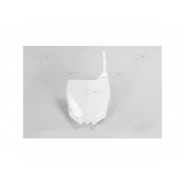 PLAQUE FRONTALE UFO BLANC YAMAHA YZF 250-450 10-17 & YZ 125/250 15-18