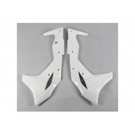 OUIES RADIATEUR UFO blanc KAWASAKI KXF 250 17-18