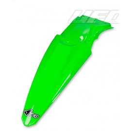GARDE BOUE ARRIERE VERT FLUO UFO KAWASAKI KXF 250 17-18 & KXF 450 16-18