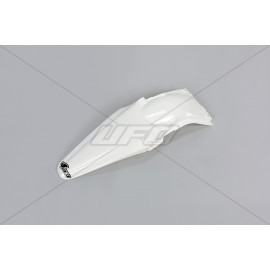 GARDE BOUE ARRIERE BLANC UFO KAWASAKI KXF 250 13-16 & KXF 450 12-15
