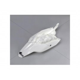 GARDE BOUE ARRIERE UFO BLANC KTM SX 65 09 -15