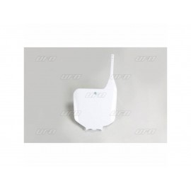 PLAQUE FRONTALE UFO BLANC HONDA CR 125/250 95-99 & CR 500 95-01