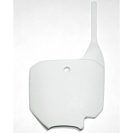 PLAQUE FRONTALE UFO BLANC HONDA CR 80 96-02 & CR 85 03-07