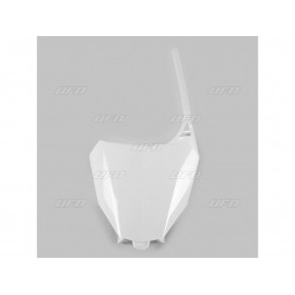 PLAQUE FRONTALE UFO BLANC HONDA CRF 250 18 & CRF 450 17-18