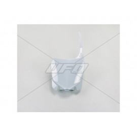 PLAQUE FRONTALE UFO BLANC HONDA CRF 450 13-16 & CRF 250 14-17
